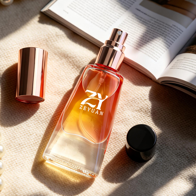 mini cute refillable 10ml glossy type glass perfume bottle with 13mm mist sprayer