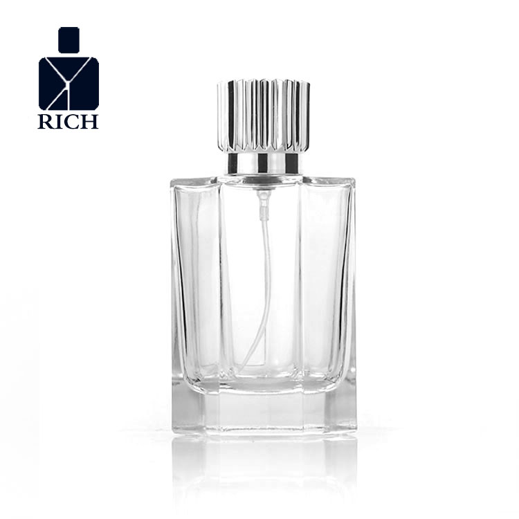 Factory Supply 3.4 Oz Perfume Bottle - Hexagonal Perfume Bottle with ABS Vertical Textured Cap – Zeyuan