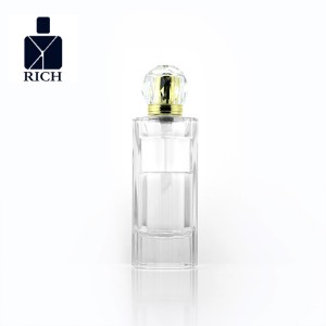 100ml Custom Logo Embossed Spray Perfume Bottle