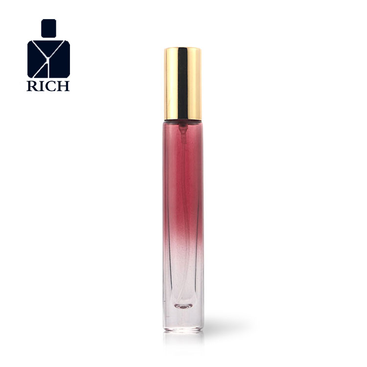 Good quality Pink Square Bottle Perfume - Custom colors round cylinder tester 10ml perfume bottle – Zeyuan