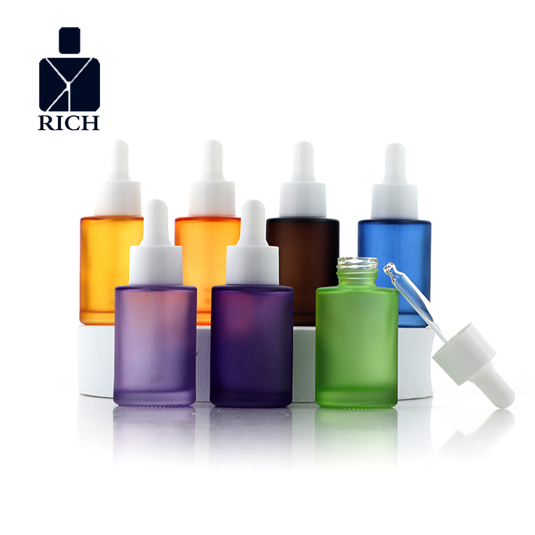 1oz Colourful Essential 0il Dropper Bottle