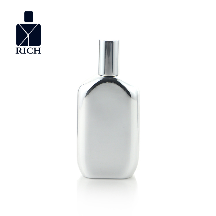 Popular Design for Perfume Filler Bottle - 50ml Silver UV Electroplating Empty Glass Perfume Bottle – Zeyuan