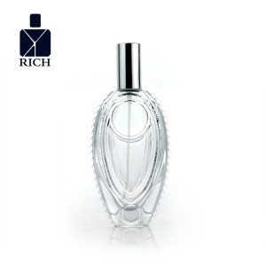 Custmized 60ml Embossed Perfume Bottle