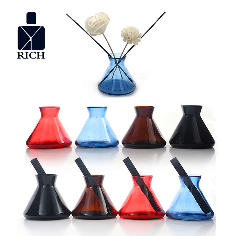 OEM/ODM China Amber Diffuser Bottles - Horn aromatherapy bottle Glass 200ML Reed Diffuser Bottle – Zeyuan