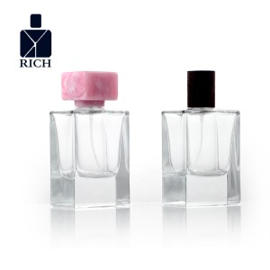 60ml Cologne Spray Bottle With Resin/Wooden Cap