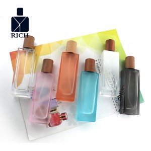 Colourful Rectangle Perfume bottles