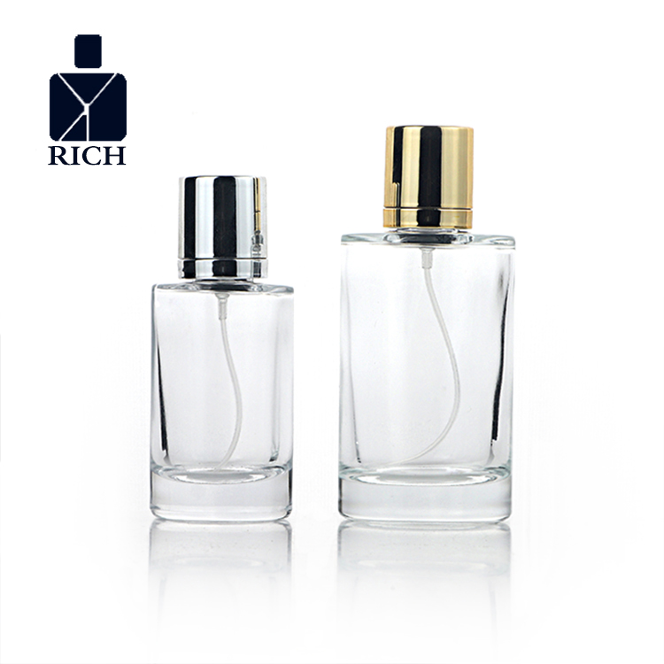 Bottom price 3.4 Oz Bottle Perfume - 50ml 100ml Cylinder Perfume Bottle With Atomizer And Cap – Zeyuan