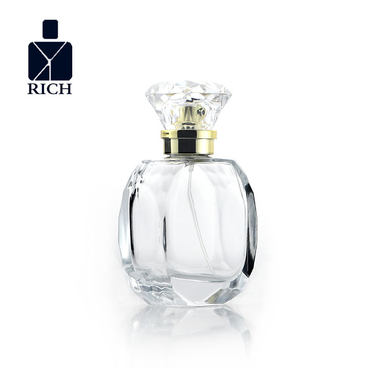50 ml Unique Design Round Perfume Spray Bottle
