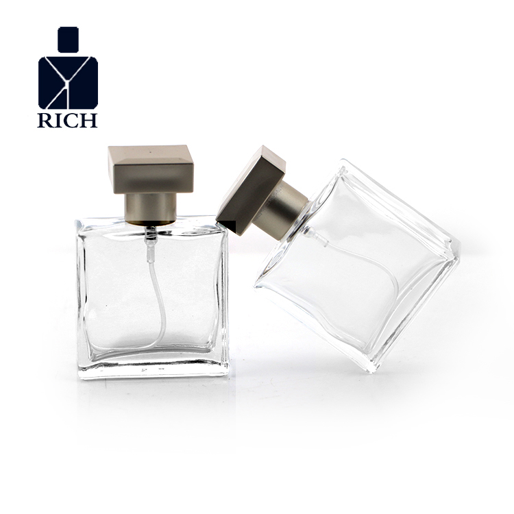 Best quality Perfume Diffuser Bottle – 25ml Classic Square Mist Spray Glass Perfume Bottle – Zeyuan