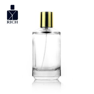 3.4 oz Cylinder Sloping Shoulder Perfume Bottle