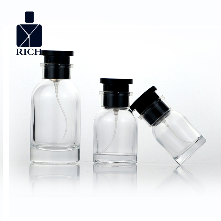 High Quality Dark Blue Perfume Bottle - Glass Perfume Bottles With Atomizer 30ml 50ml 100ml – Zeyuan