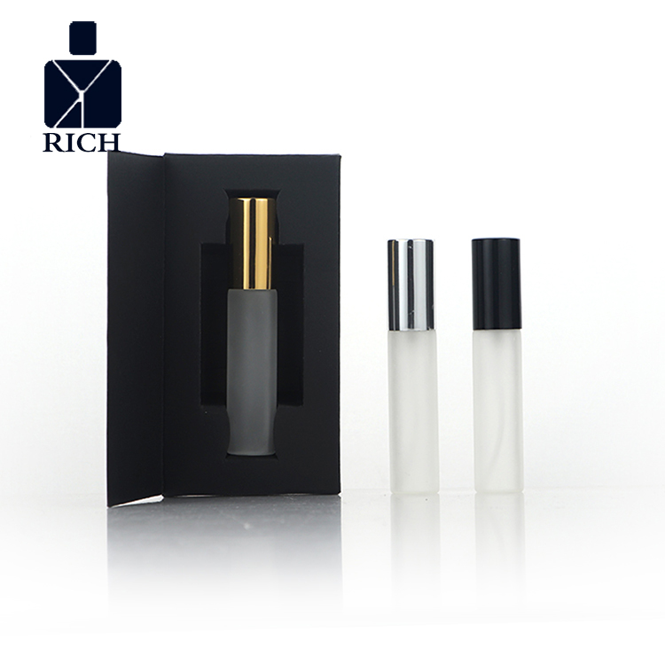 Good Quality Light Blue Perfume Bottle - 10 ml frosted perfume glass bottle spray – Zeyuan