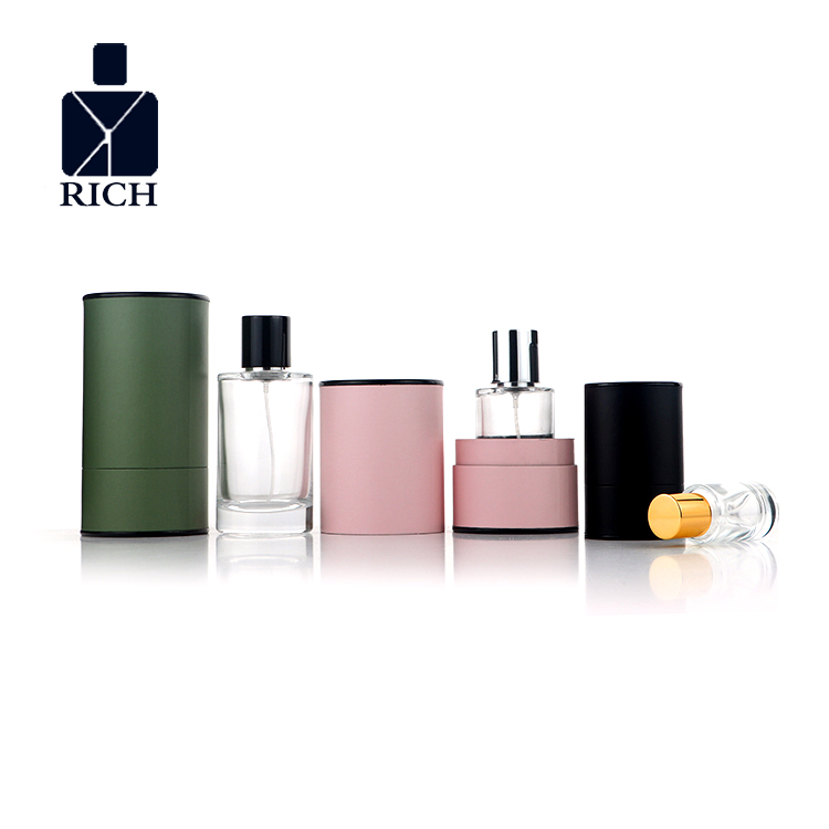 China New Product Body Perfume Bottle - Cylinder Perfume Bottle With Box Packaging 30ml 50ml 100ml – Zeyuan