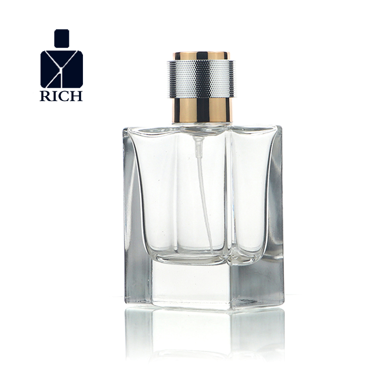 Factory directly Amber Perfume Bottle - Square Perfume Bottle 50ml, FEA 15 – Zeyuan