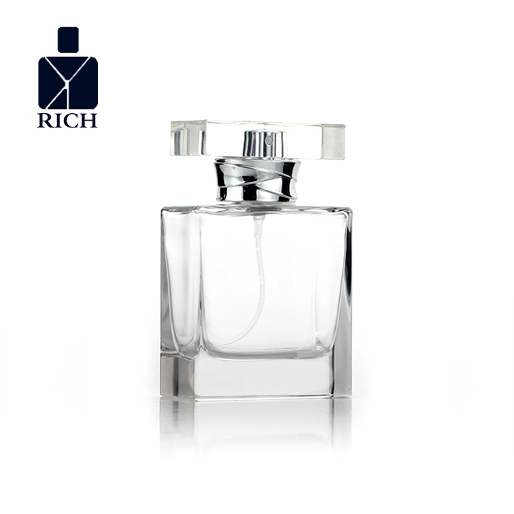 Luxury Polished Parfum bottle With Surlyn Cap 50ML