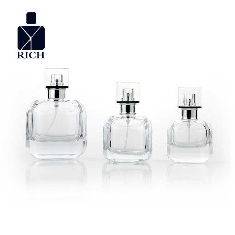 Hot New Products Red Square Bottle Perfume - 30ml 50ml 100ml Polygonal Cute Perfume Bottle – Zeyuan