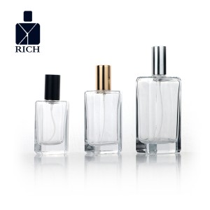 30ml 50ml 100ml Rectangle Cologne Perfume Bottle