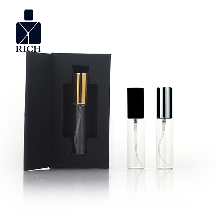 perfume glass bottle 10ml with box