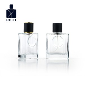 50ml Men’s Cologne Clear Square Bottle