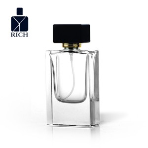 30ML Clear Polished Rectangle Perfume Bottle